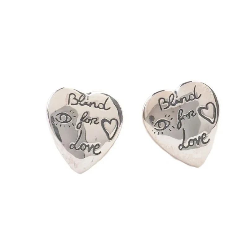 合金耳饰 SGL高版本轻奢爆款爱无畏耳钉B02