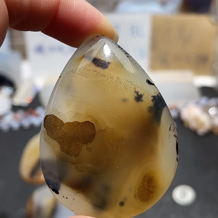 玛瑙/玉髓未镶嵌吊坠(不含链)
