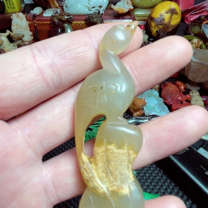 滴血莲花菩提把件