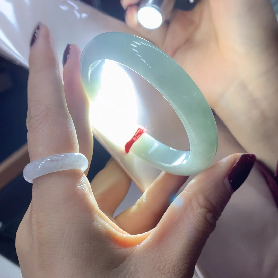 翡翠未镶嵌手镯买断