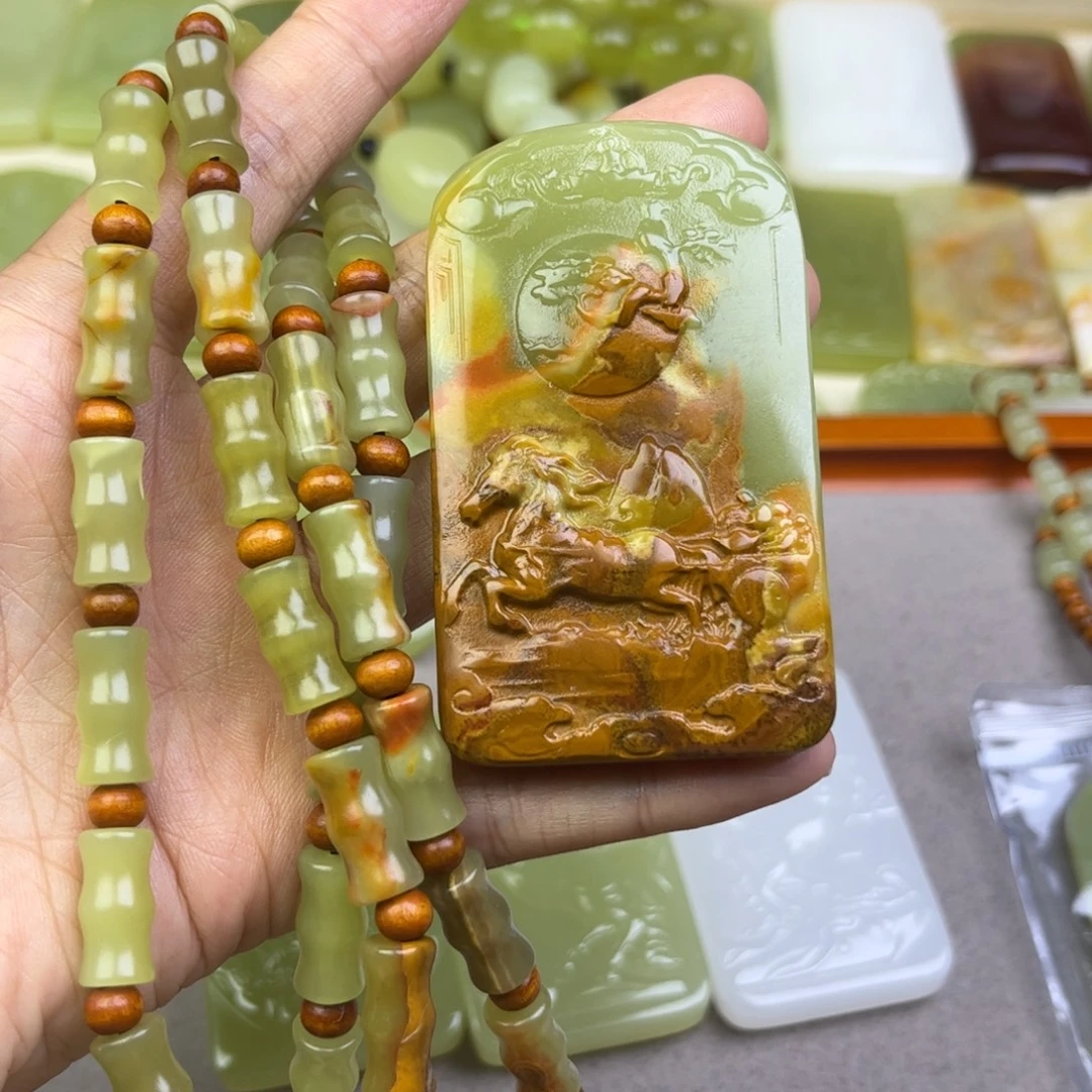 湖***）新疆昆仑山料小马