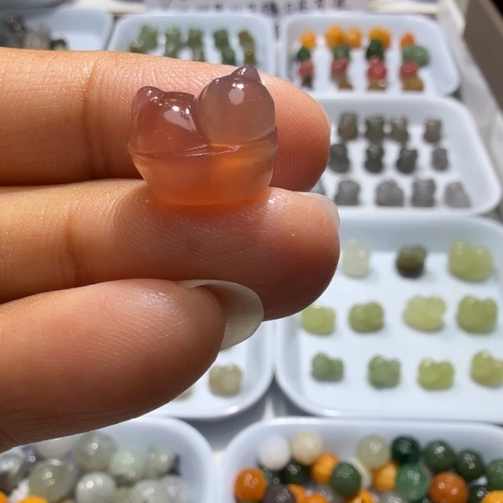 未镶嵌和田玉珠宝半成品