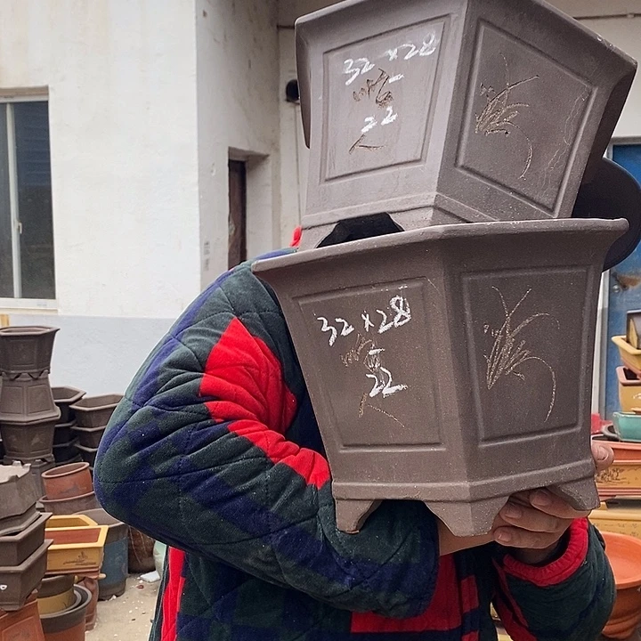 紫砂花盆紫砂艺术