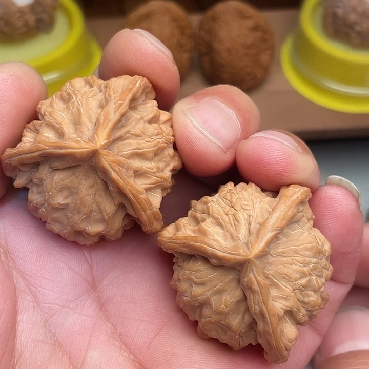 吊坠文玩核桃盘山三棱