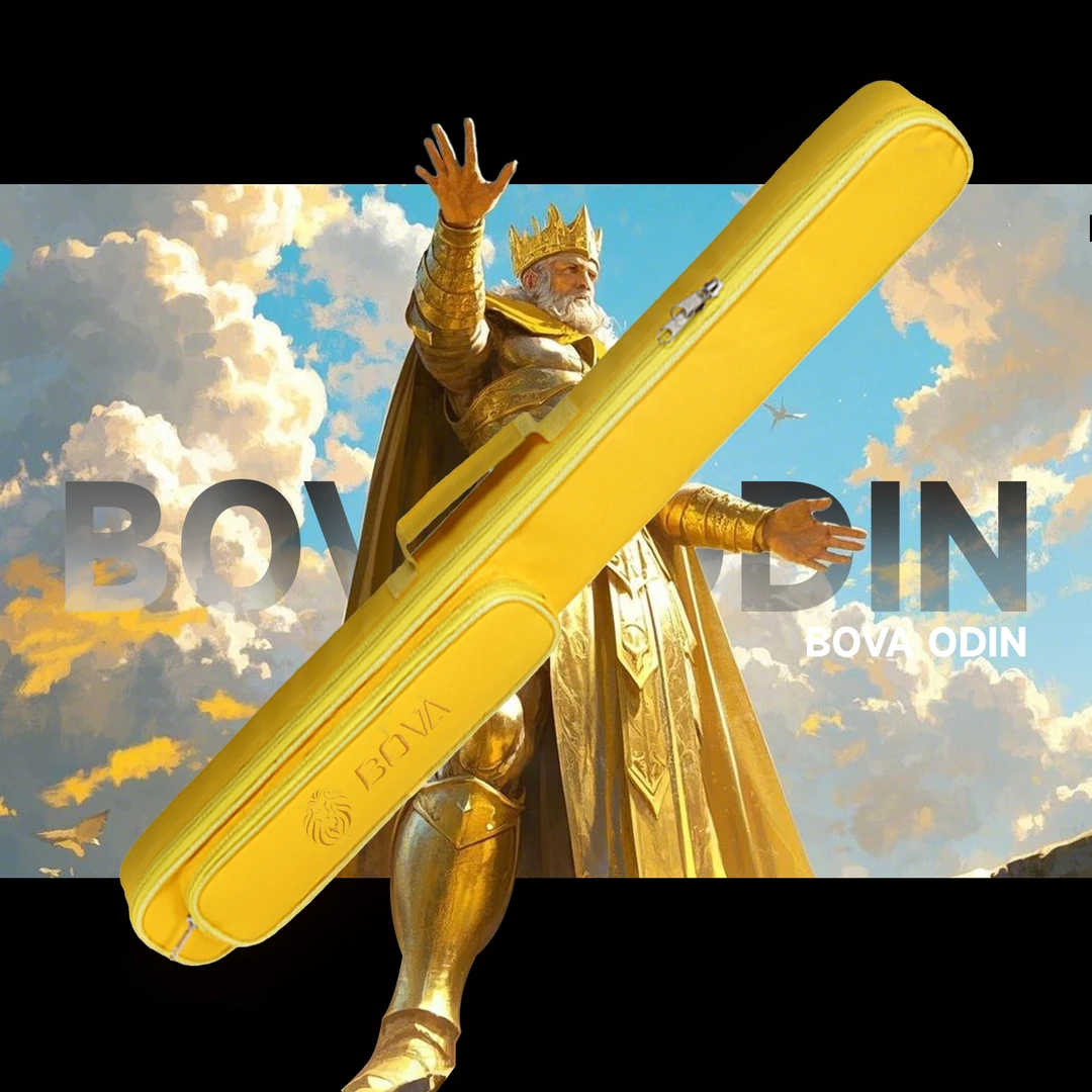 伯威奥丁系列台球杆包4孔2头2尾高品质牛津布材质1/2杆包