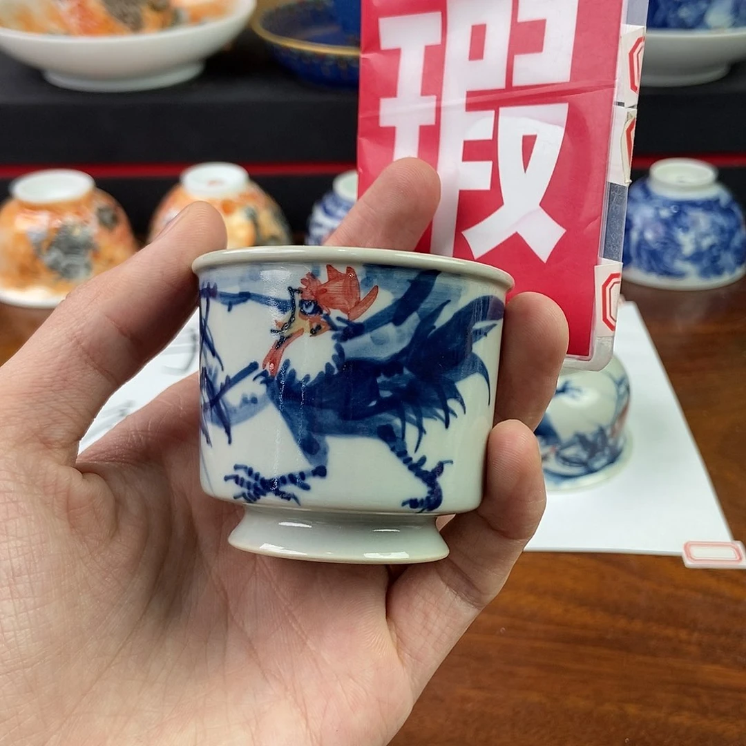 杯景德镇手绘陶瓷艺术