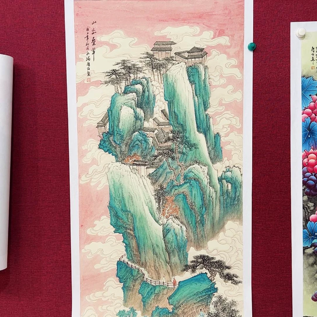 国画用****0国画作品集的