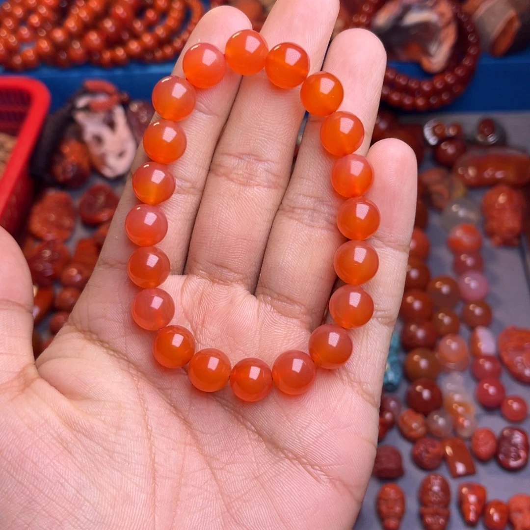 未镶嵌手链南红玛瑙