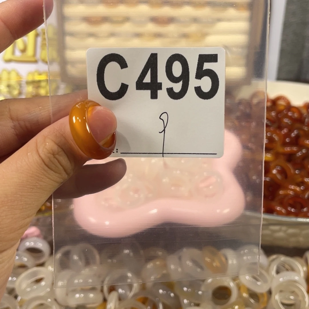 未镶嵌戒指玛瑙/玉髓495