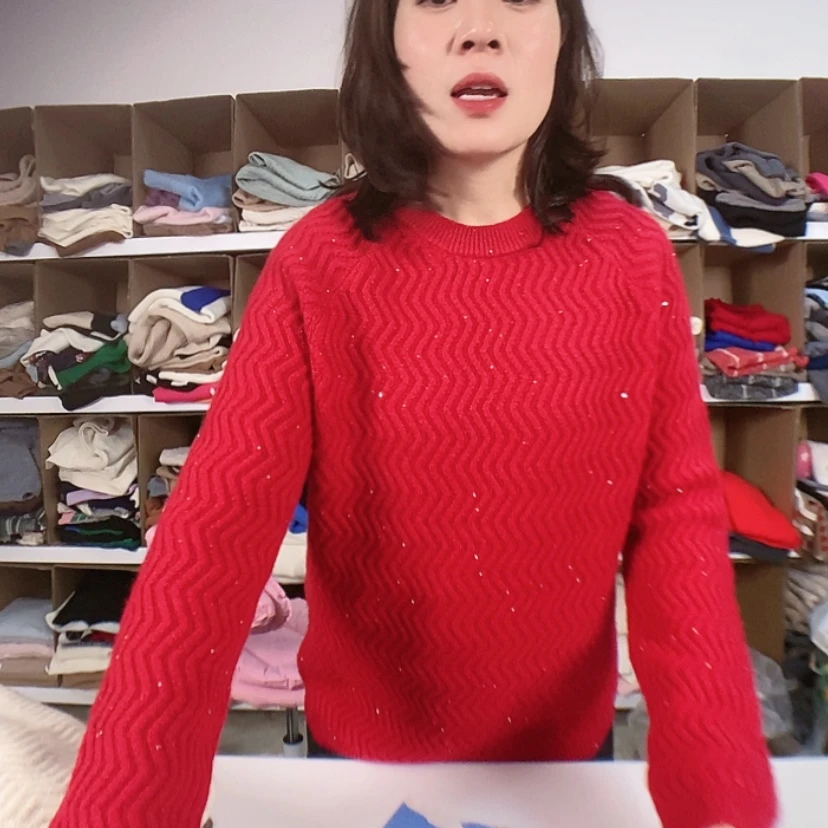 【闪购商品】红色珠片沙