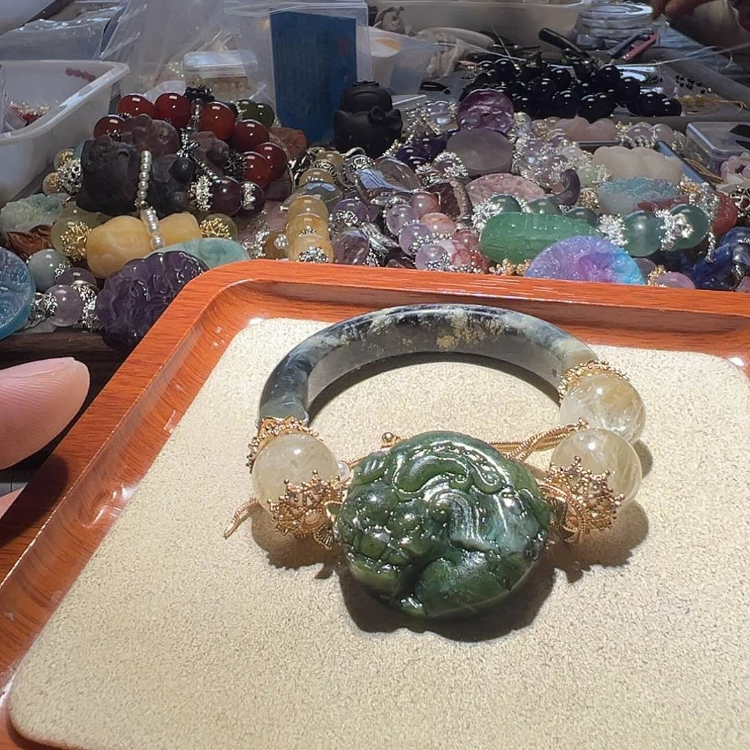 水晶手链未镶嵌水晶手链