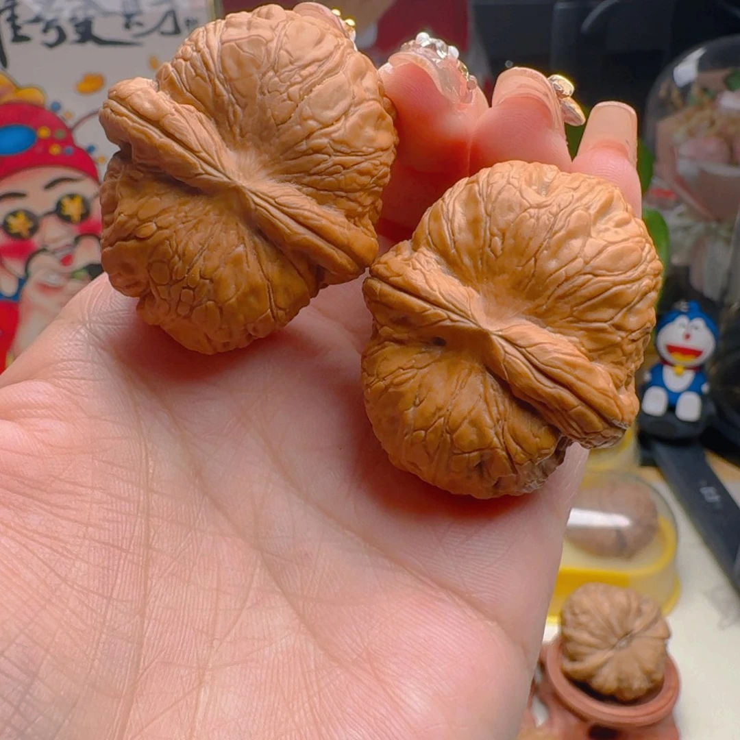 核桃把件君**下40尺寸元宝