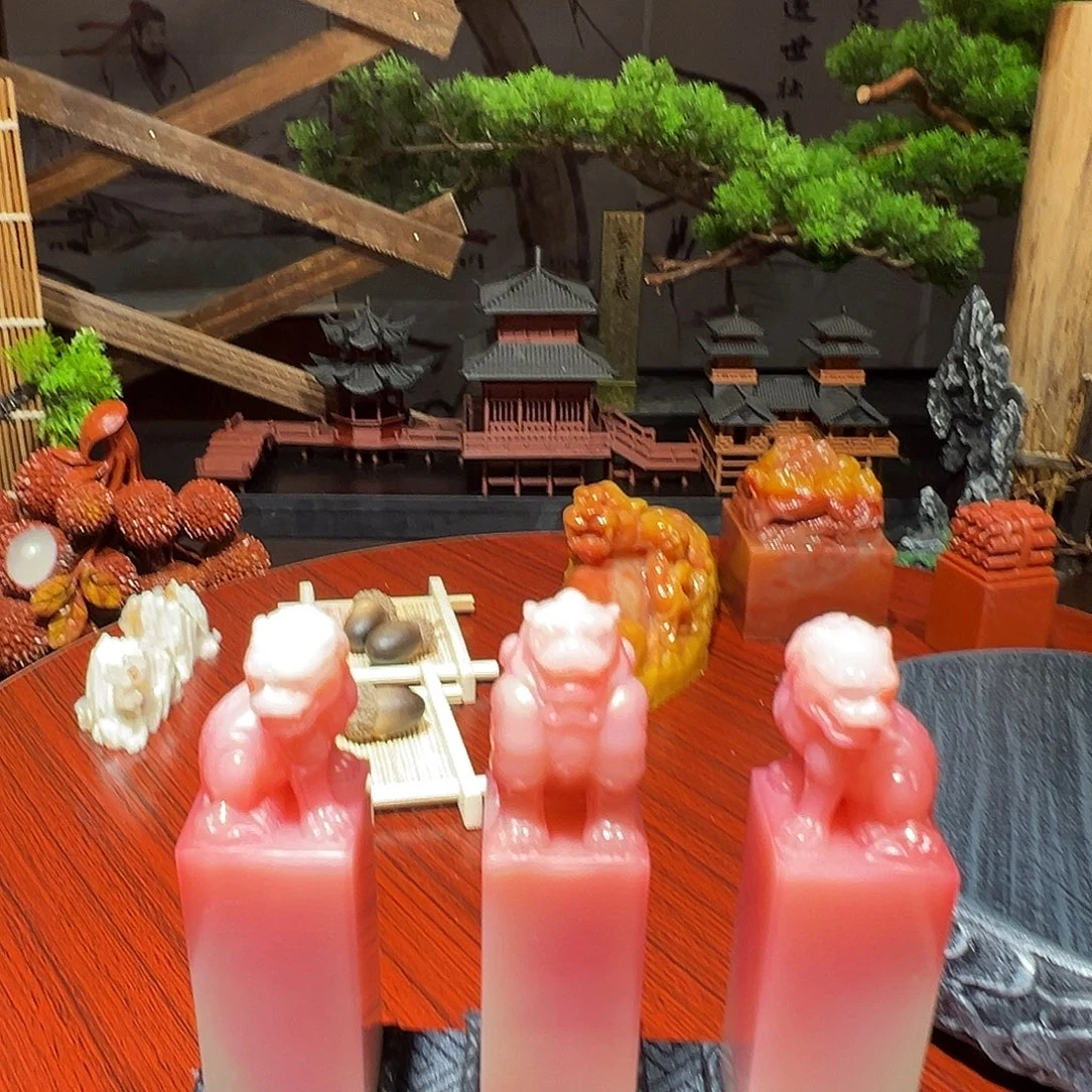 新***素寿山石随机批发一套