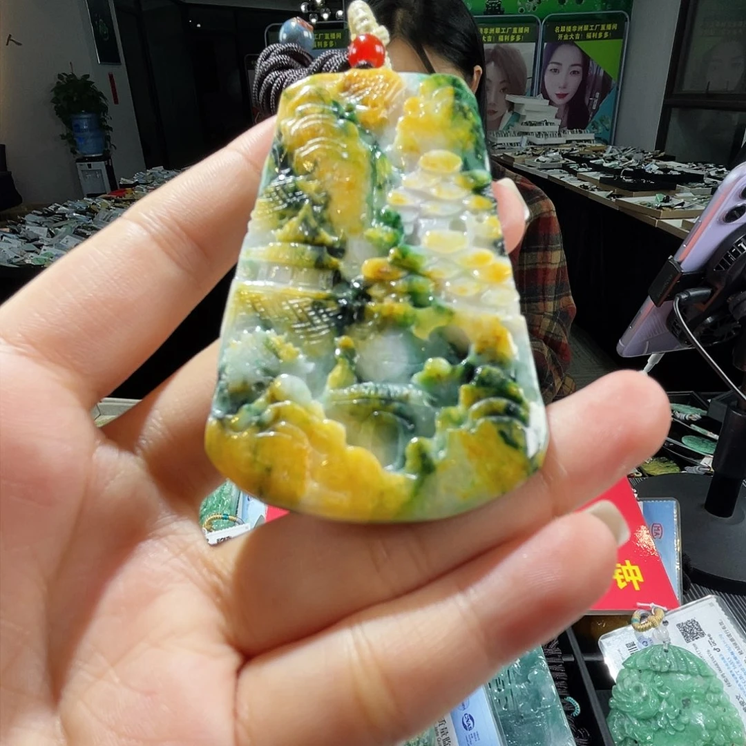 颈饰未镶嵌翡翠一