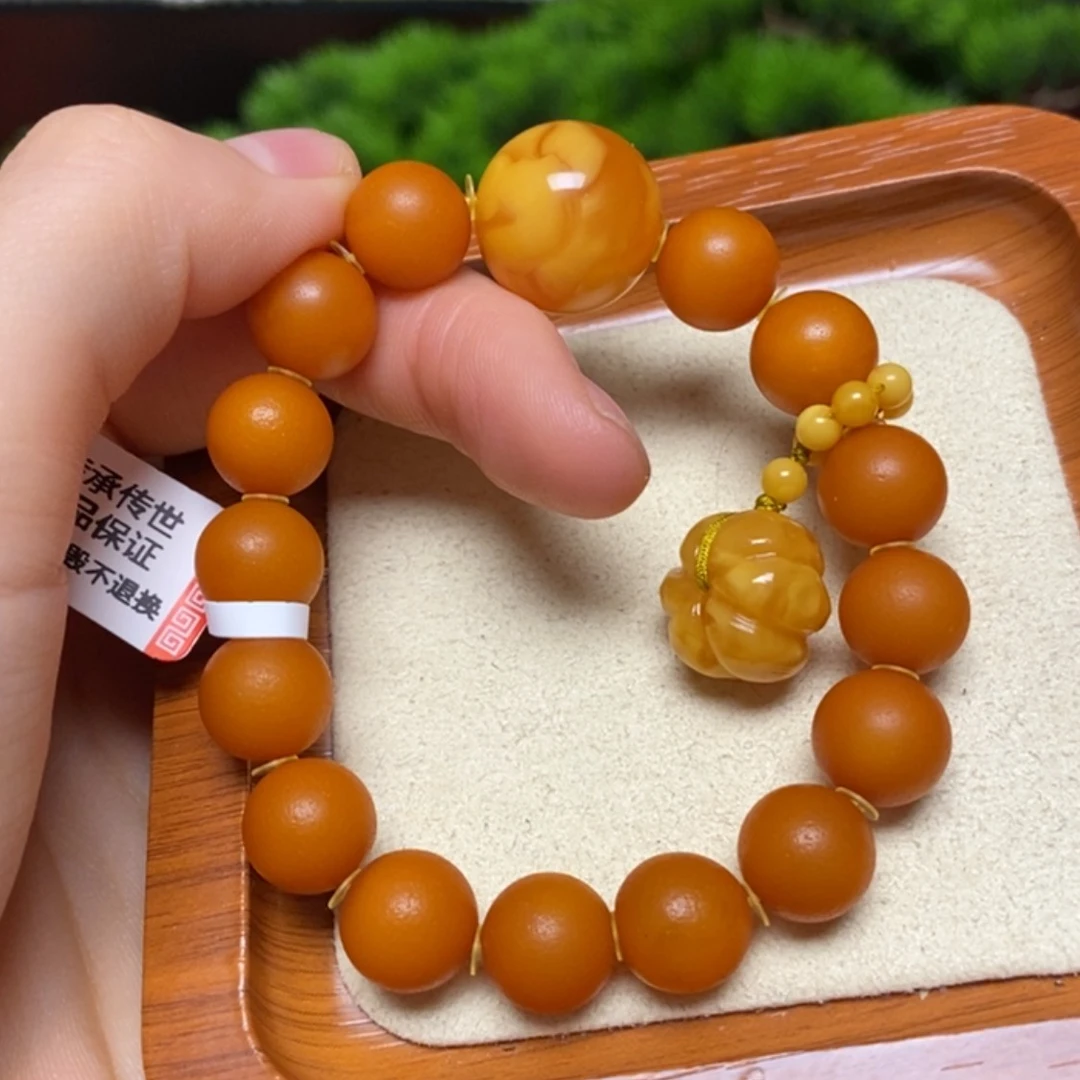 【闪购商品】手链蜜蜡未镶嵌手串