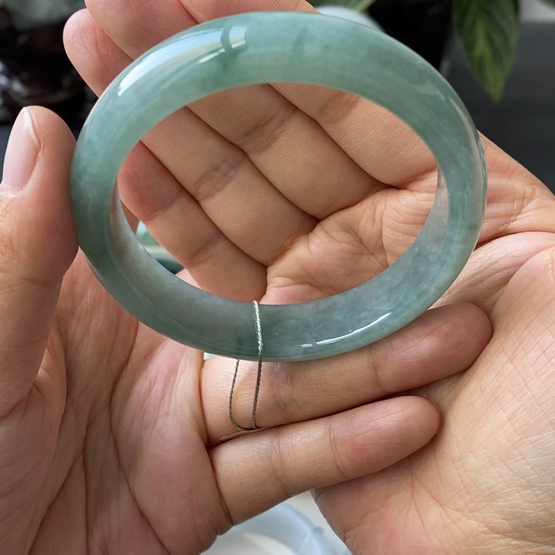 翡翠未镶嵌手镯天然