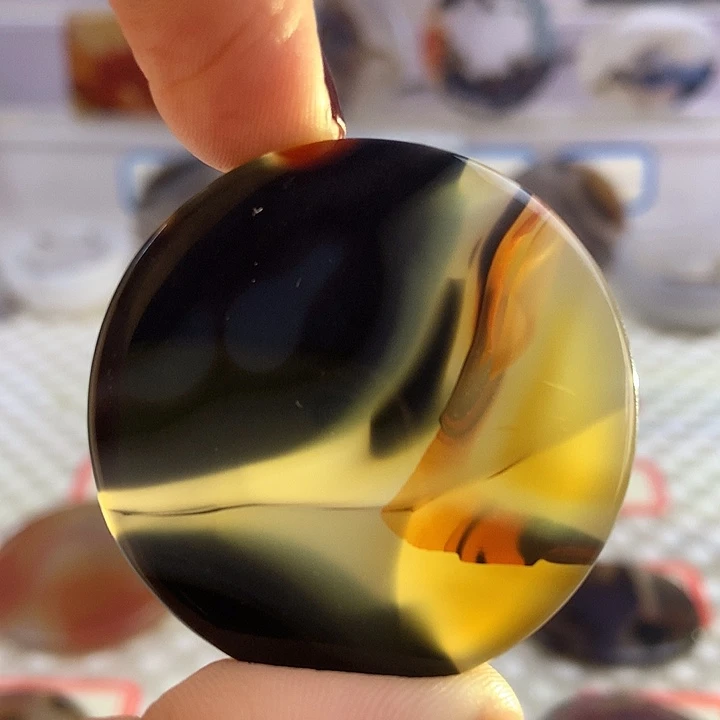 玛瑙/玉髓合金颈饰