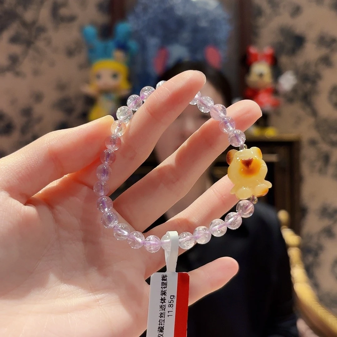 锂辉石未镶嵌手串