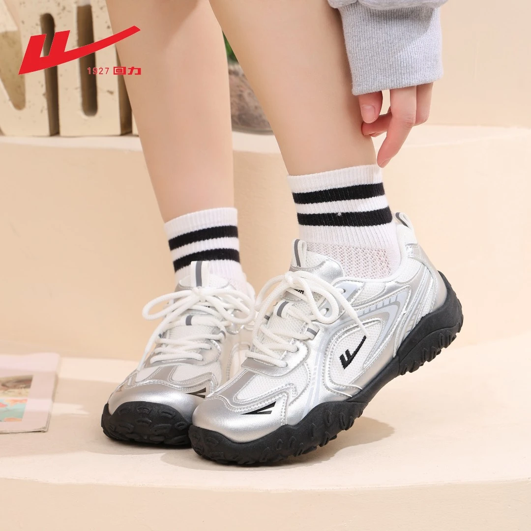 Warrior/回力2025回力新款女鞋德训鞋潮牌ins百搭高级感轻便软底