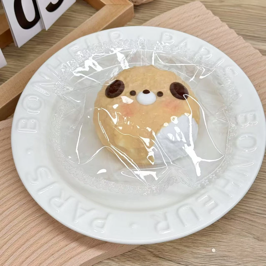 【小狗奶油包】纯手工食品级硅胶捏捏乐解压玩具