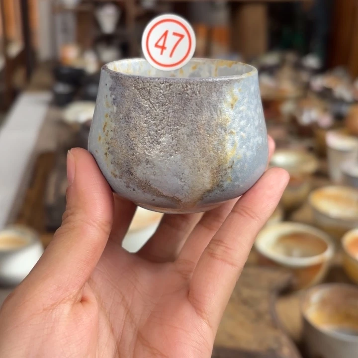 杯【瓷与故事】柴烧主人杯