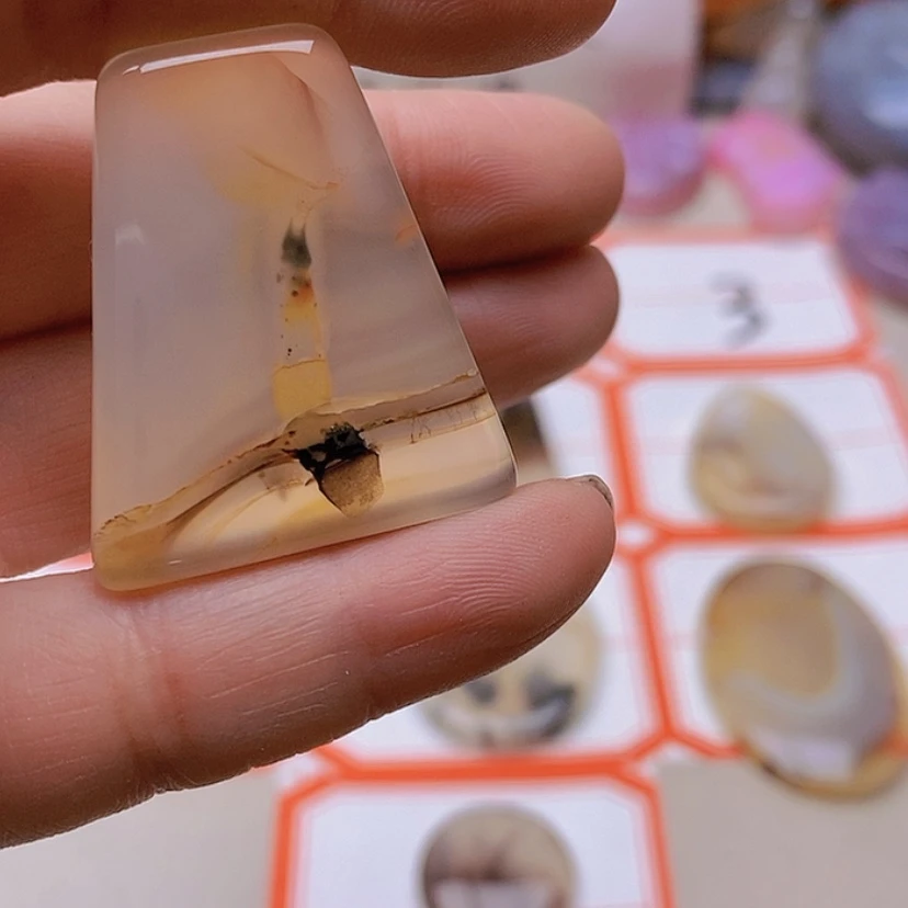 【闪购商品】未镶嵌玛瑙/玉髓珠宝半成品用****7