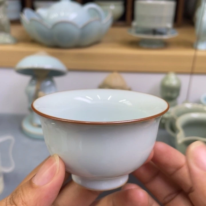 杯子月白压手杯70ml
