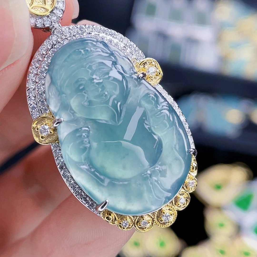 翡翠吊坠(不含链)未镶嵌