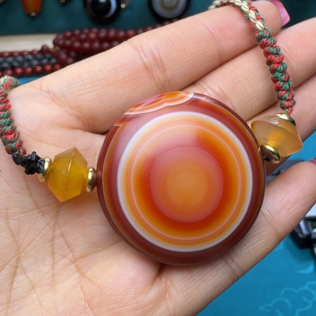 玛瑙/玉髓未镶嵌项链