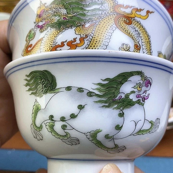 景德镇陶瓷藏式茶碗