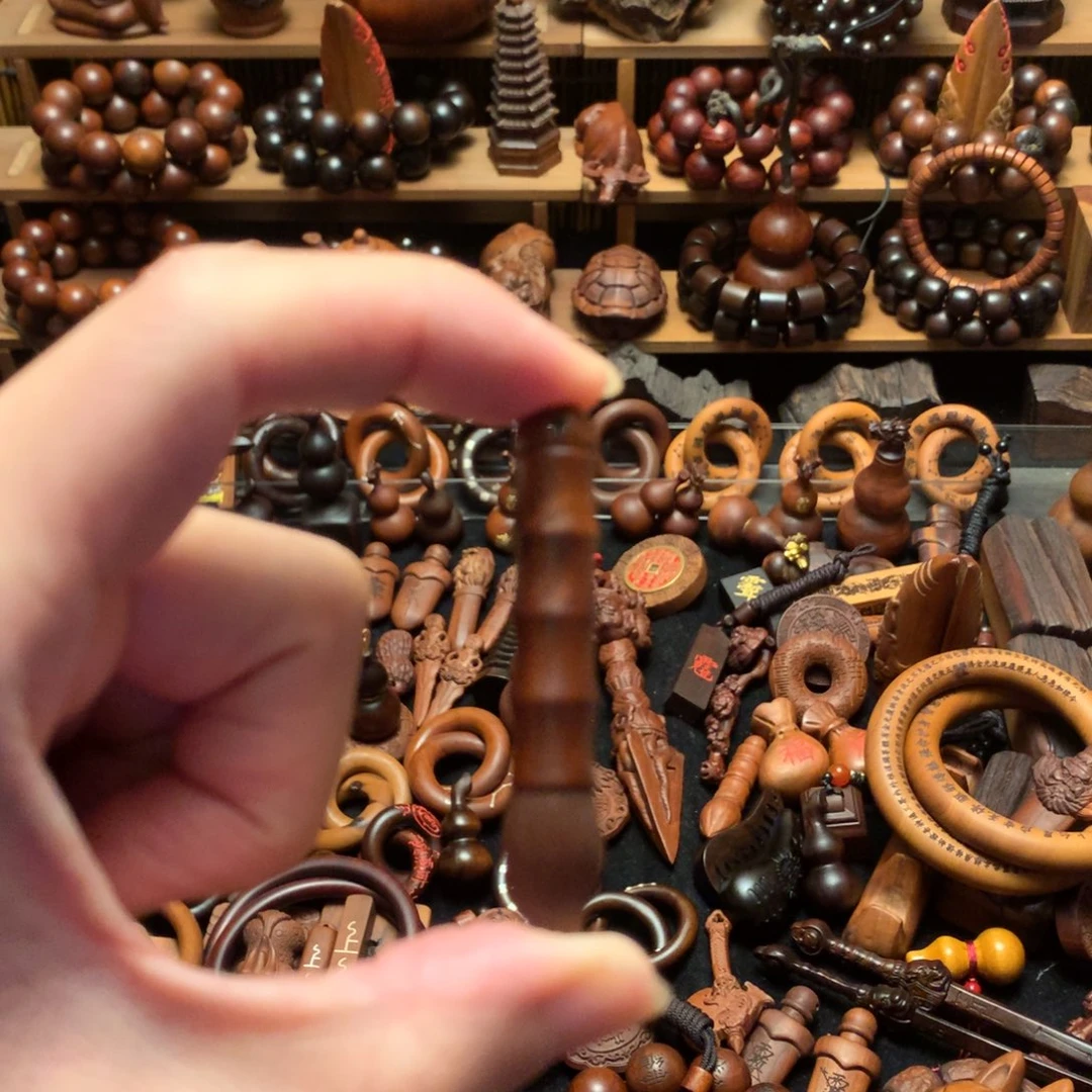 枣木枣木文昌笔吊坠