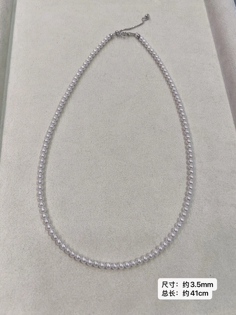 尚上翠淡水珍珠小米珠链百搭时尚优雅
