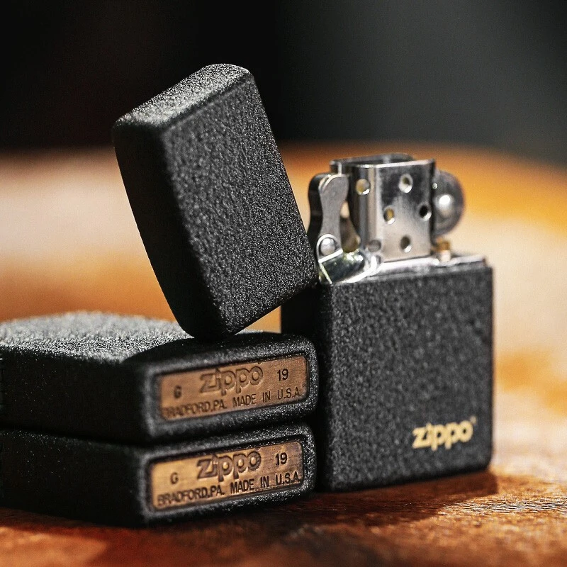 ZIPPO/之宝【专属福利】打火机236黑裂漆系列MBJ1H1X1