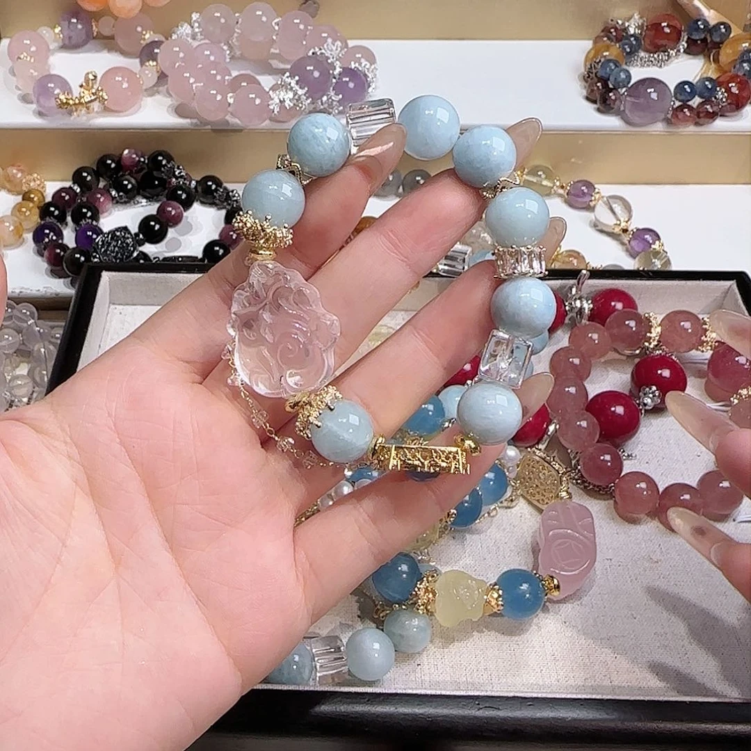 水晶手链未镶嵌八