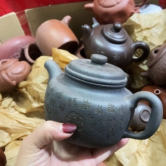 全手工制作宜兴紫砂壶