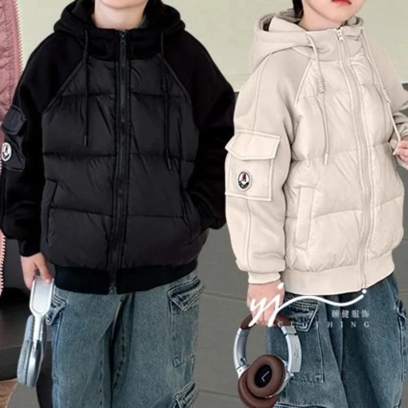 高品质【上学神器】2025爆款拉链防风保暖棉服运动冬季保暖男女童