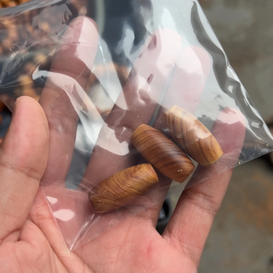 柏木3个瑕疵天珠一起