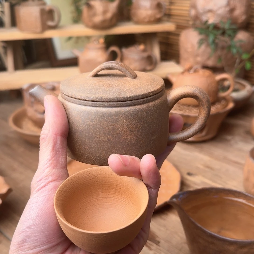 原矿老岩泥茶器系列