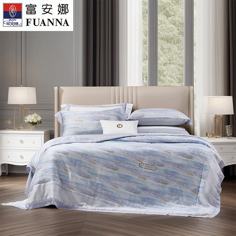 【专柜同款】60天丝爽滑可水双宫桑蚕丝空调被仲夏之梦