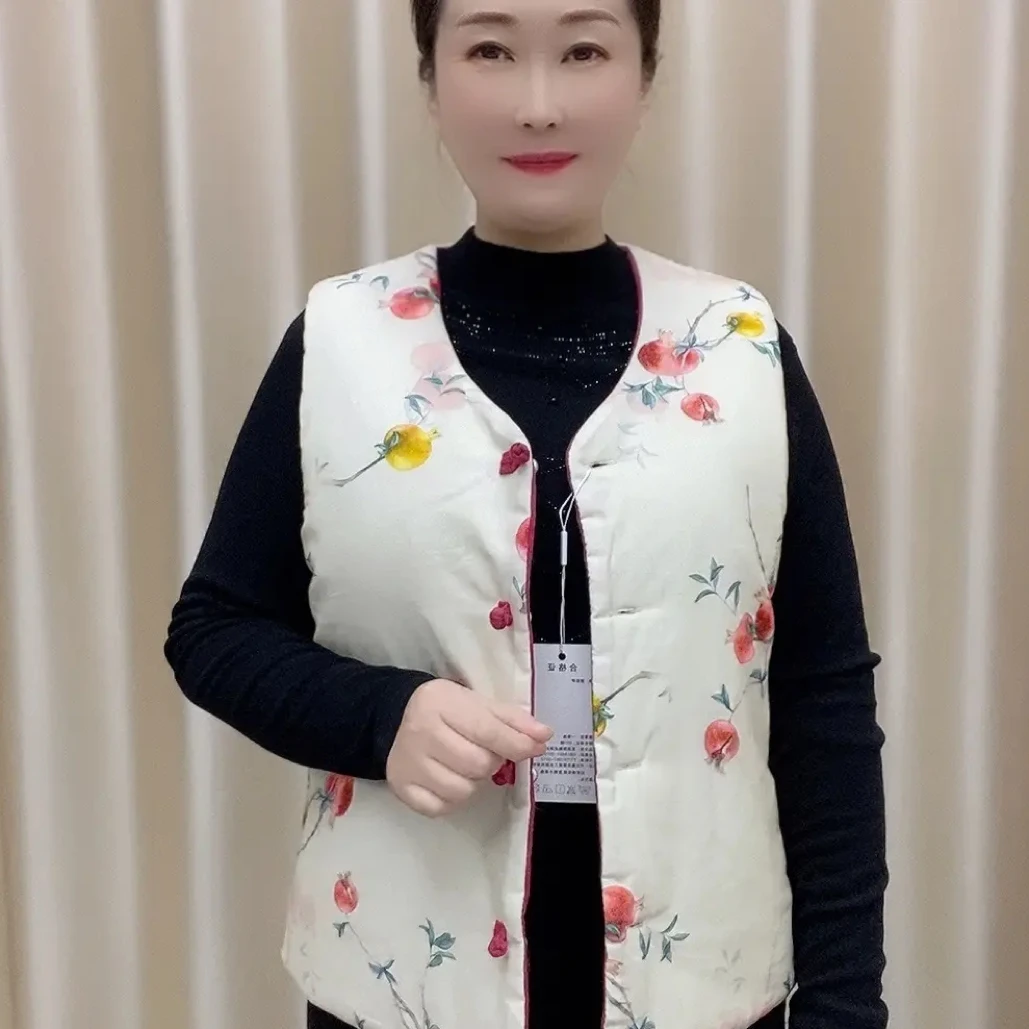 2025双面穿秋冬保暖马甲坎肩