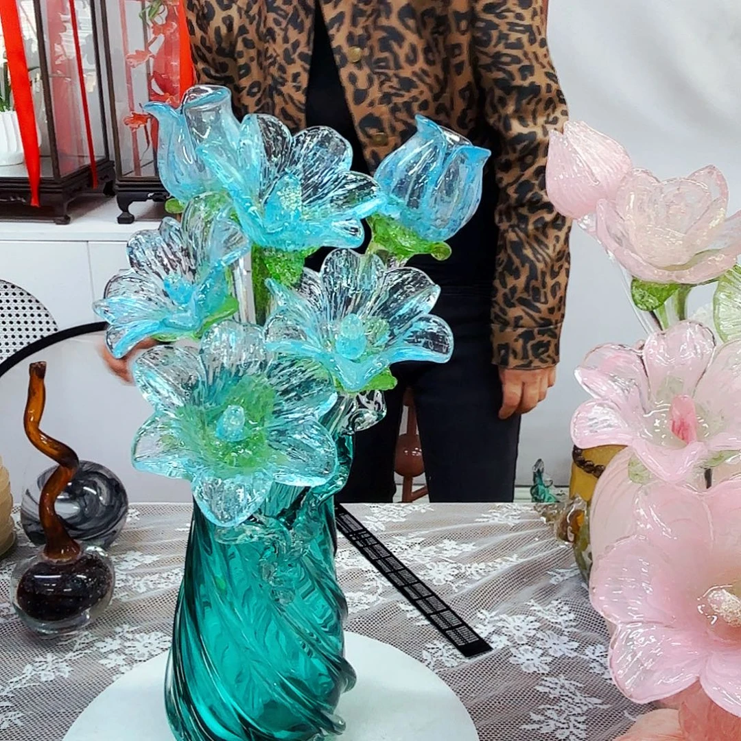 琉璃花瓶花器艺术品