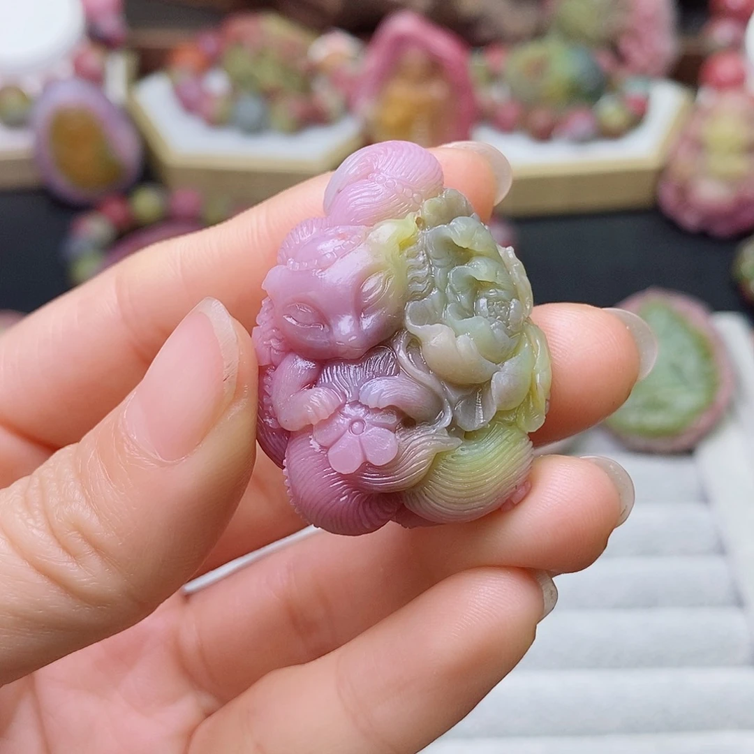 玛瑙/玉髓珠宝奇石未镶嵌紫**暴盐源玛瑙定制