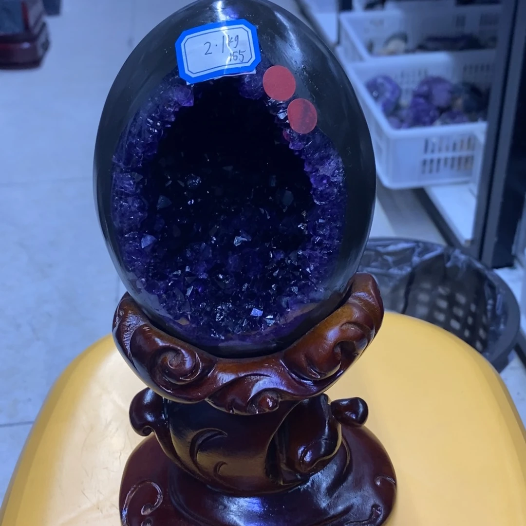 未镶嵌紫晶大型摆件（非配饰）雷*小葛