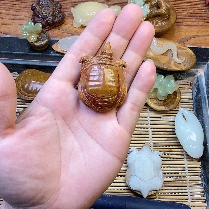 【闪购商品】砖雕长****你天然一体雕刻
