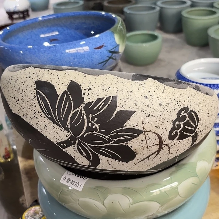 荷花口径32高度14