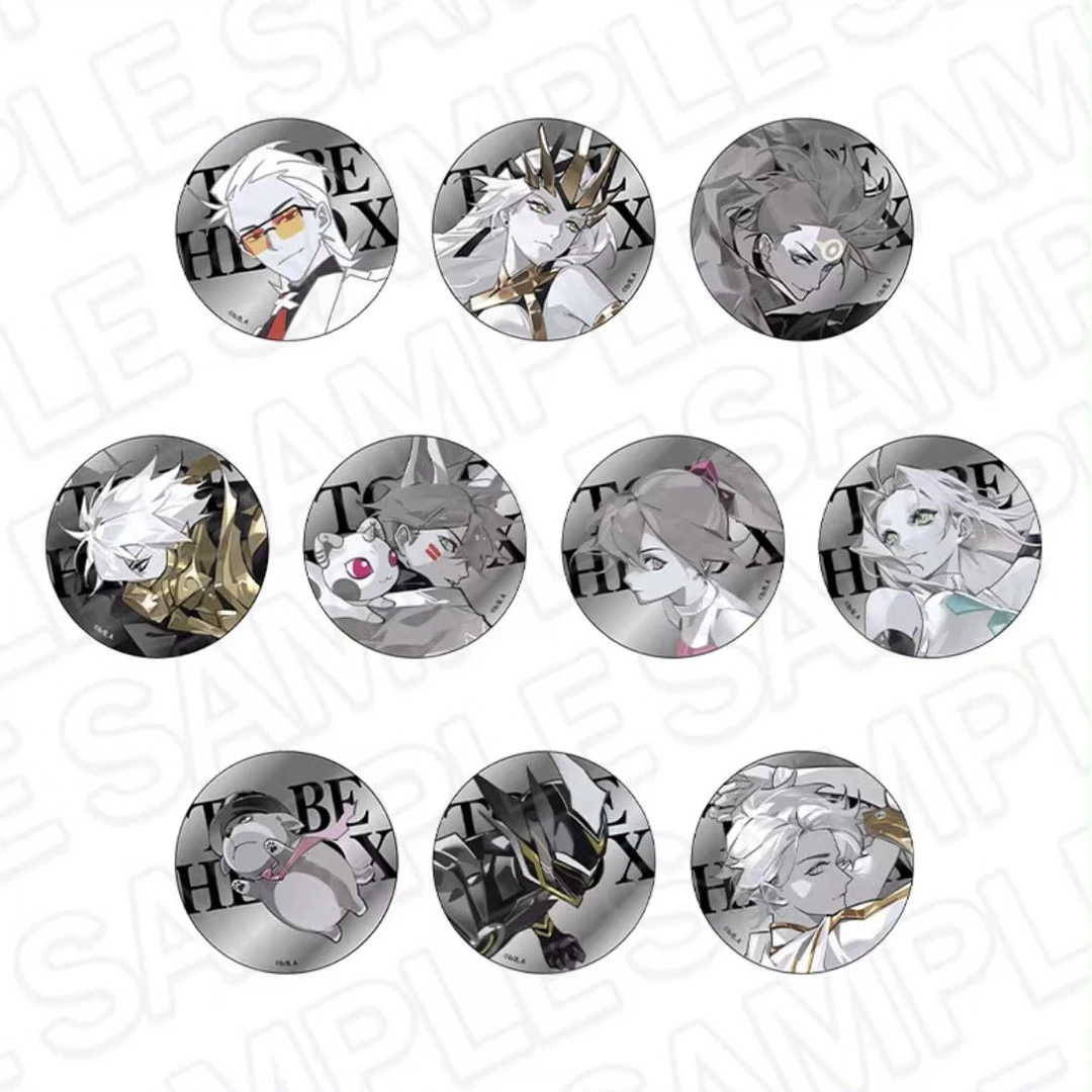 【国现】凸变英雄X 有乐町场贩 吧唧透卡镭射票