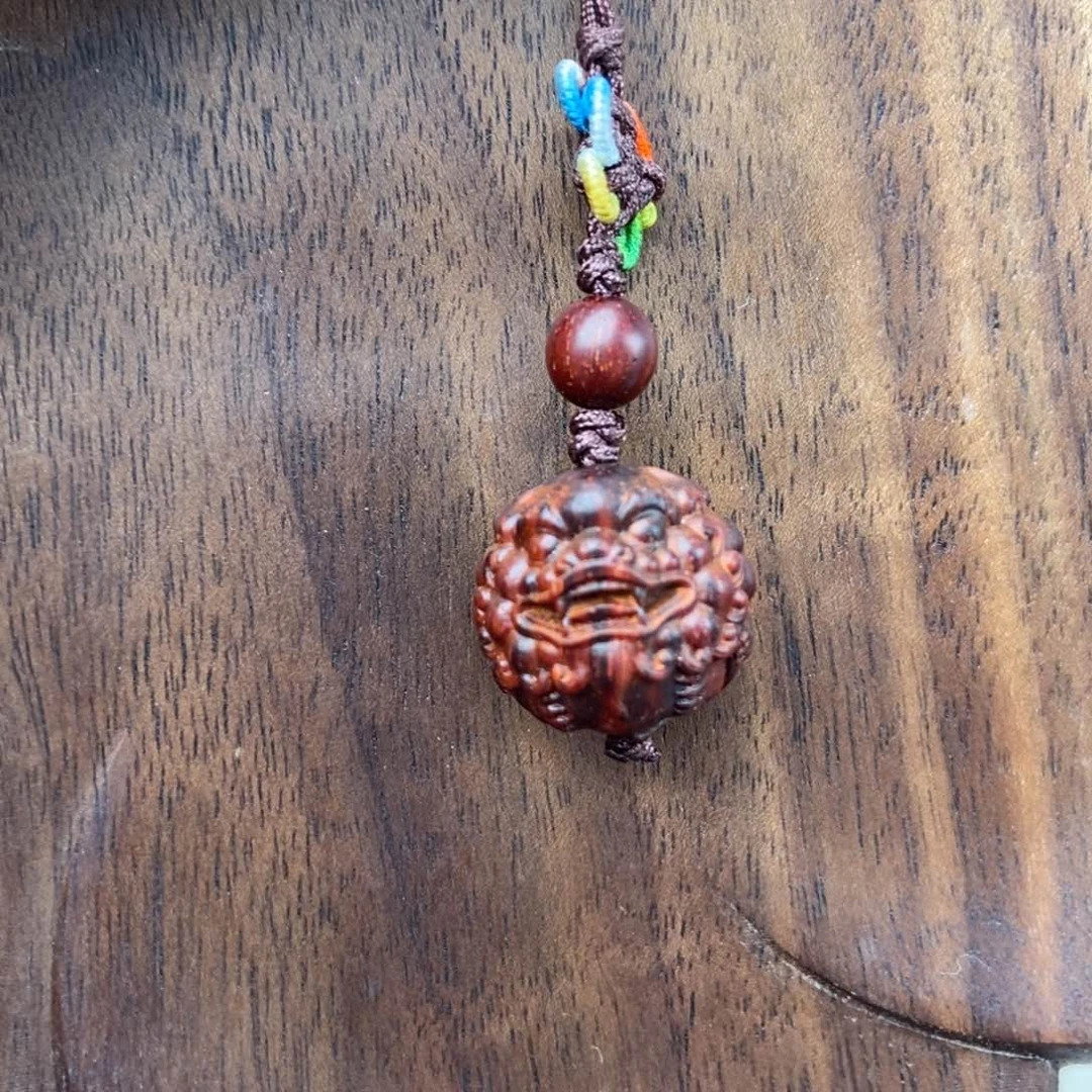 小叶紫檀手串/手链貔貅挂件