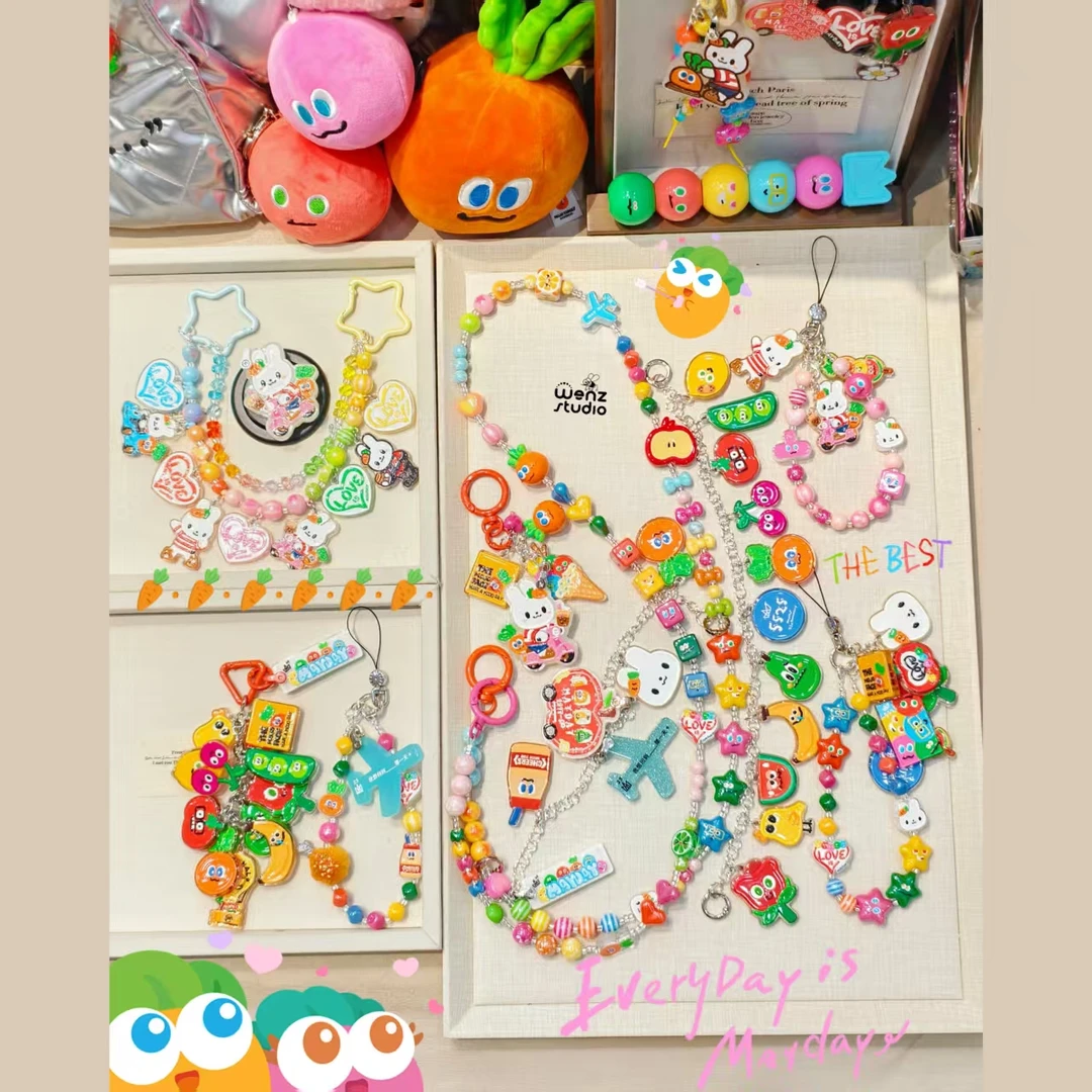 Mayday五月天应援手机链手链手作串珠包挂件斜挎链WMLS5525