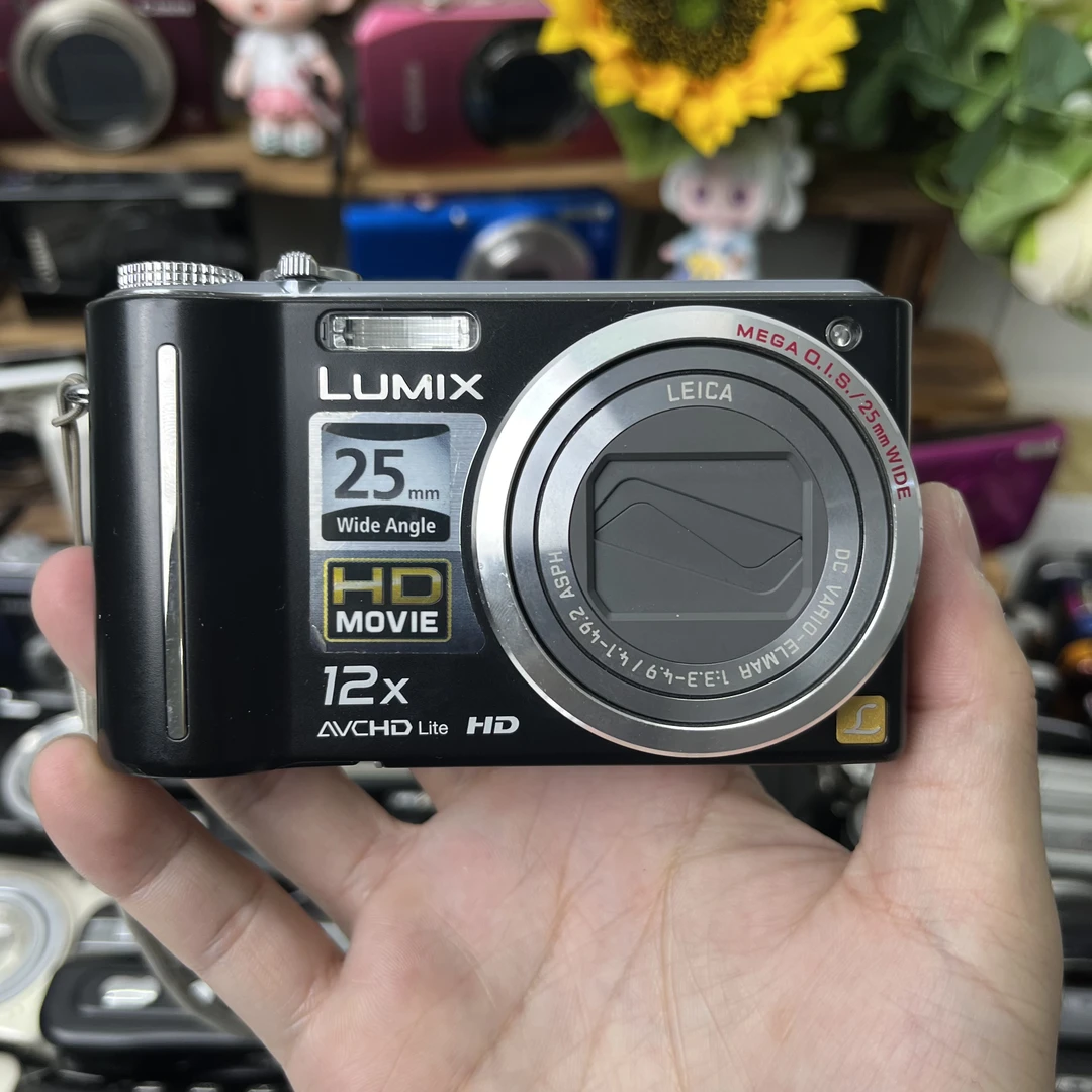 9新 Panasonic/松下 松下zs3屏幕瑕12倍长焦冷白皮氛围感送相机包