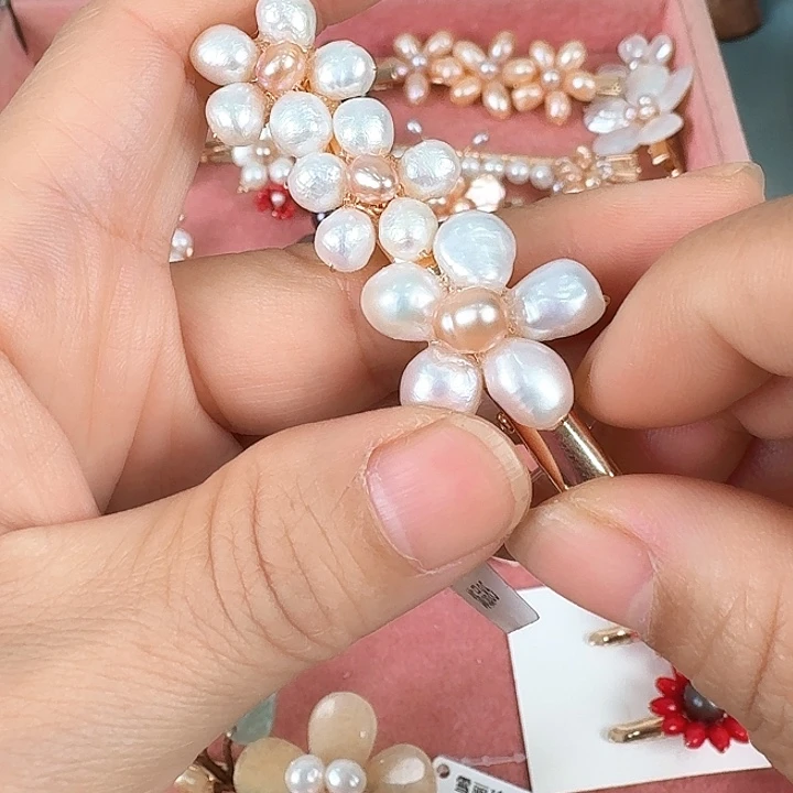 淡水珍珠未镶嵌发饰